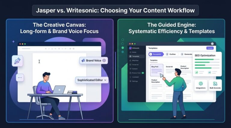 Jasper AI vs Writesonic (2026): Which AI Writer Should You Choose?